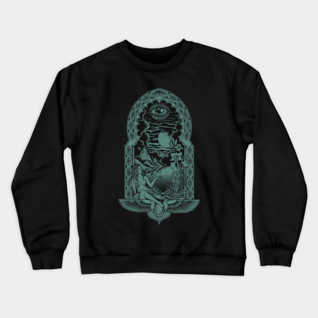 Entrance Crewneck Sweatshirt by HenryBennettArt